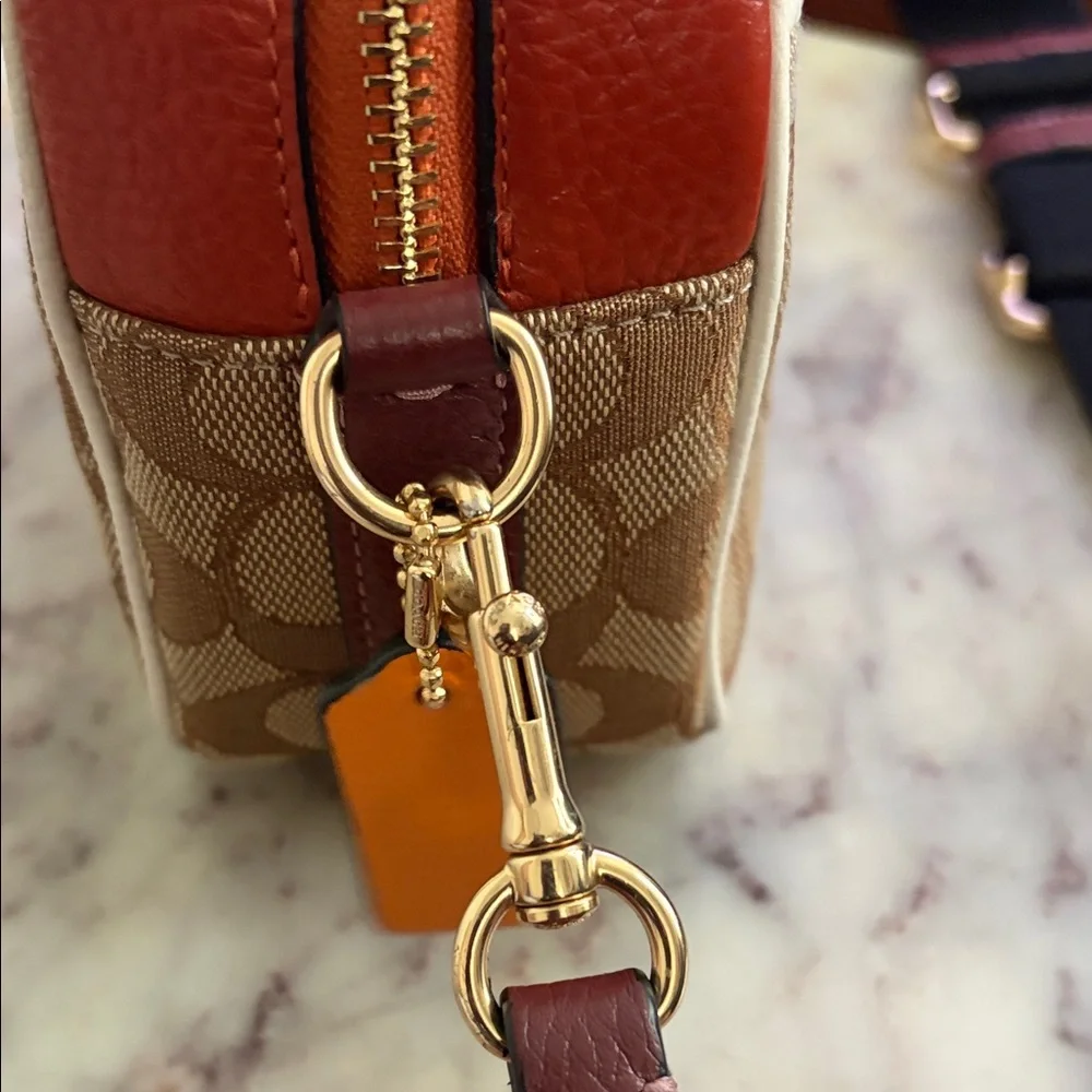 Coach Dempsey Signature Canvas Crossbody - Picture 6 of 13